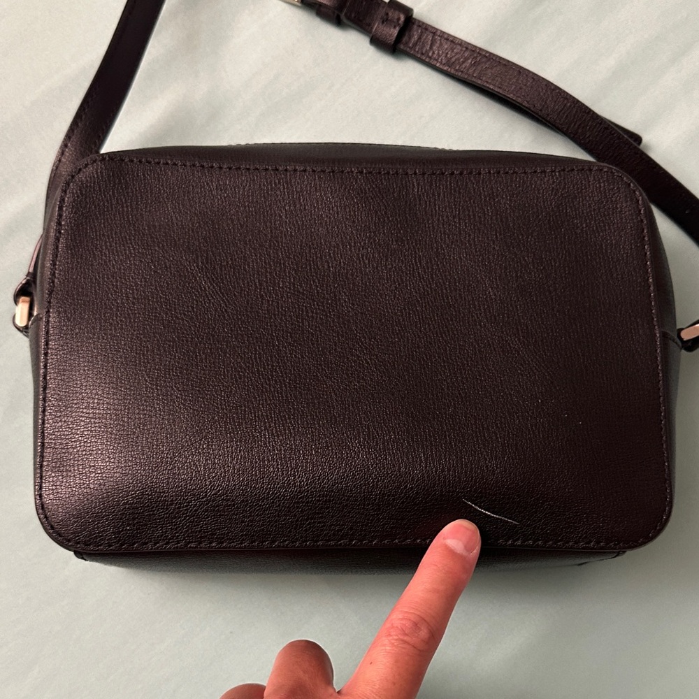 EUC - Kate Spade Black Crossbody with Gold-Tone - Picture 7 of 7